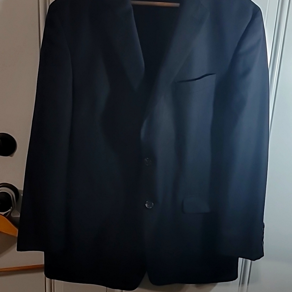 Lauren Ralph Lauren Black100% Wool Men's Suit - Picture 3 of 11